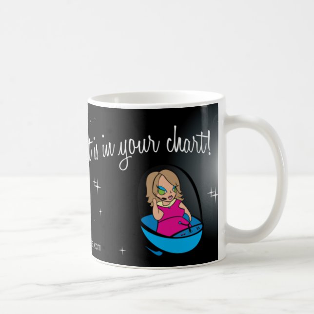 Mug S'il est à votre coeur il est dans votre diagramme (Droite)
