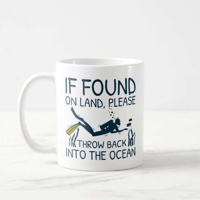 Mug S'Il Est Trouvé Sur Terre (Gauche)