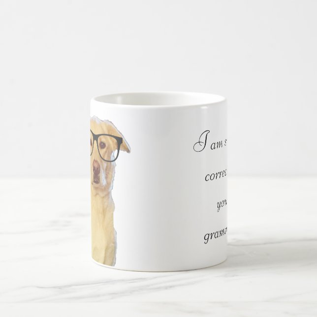 Mug Silencieusement correction de votre grammaire (Centre)