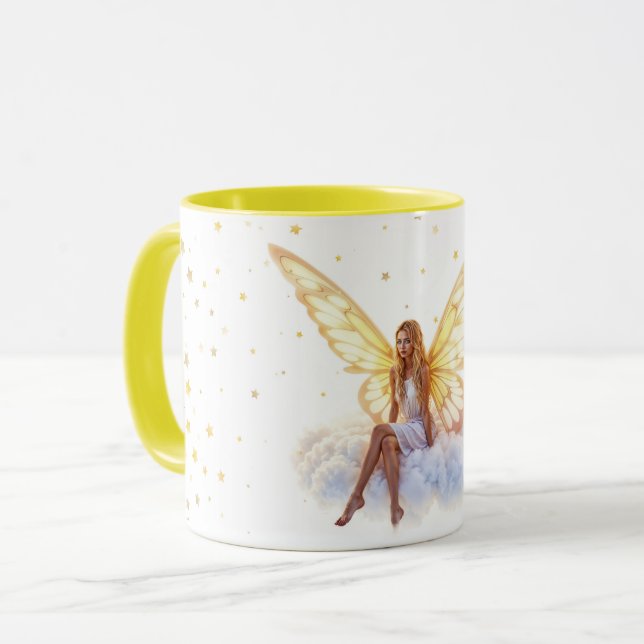 Mug Silencieux et élégant ciel lumineux (Devant gauche)