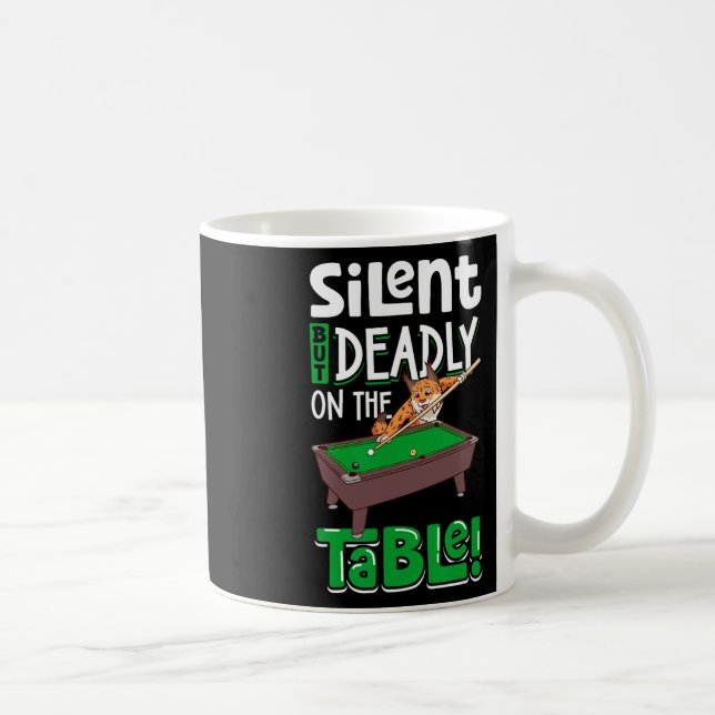 Mug Silencieux Mais Mortel - Billiards Lynx (Droite)