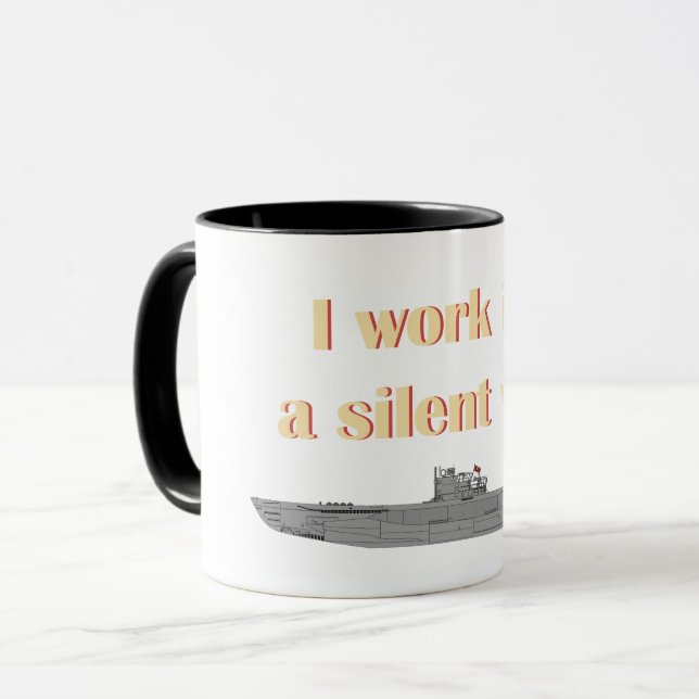 Mug Silencieux submersibles allemands Introvert (Devant gauche)