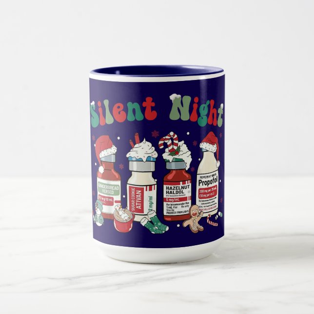 Mug Silent Night – Sedative-Inspired Christmas Design (Centre)