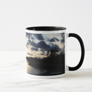 Mug Silhouette côtière dans le comté Kerry, Irlande