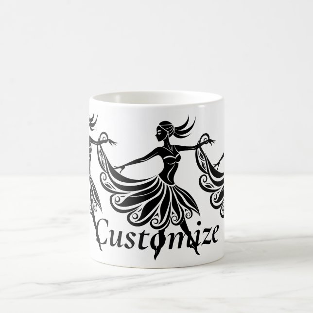 Mug Silhouette Danseuse Africaine Art Thunder_Thunder_ (Centre)