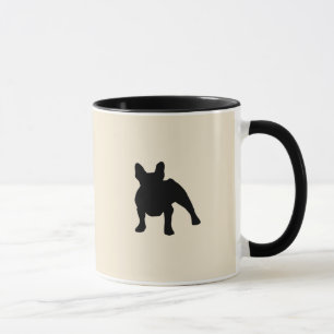 Mug Silhouette de Bulldog