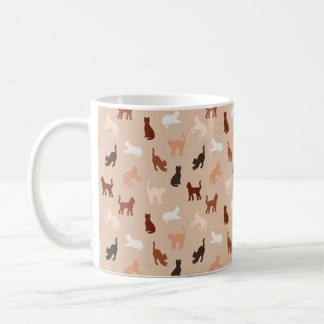 Mug Silhouette de chat (Gauche)