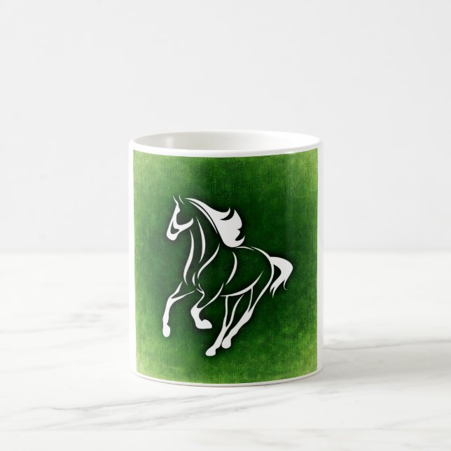 Mug Silhouette de cheval (Centre)