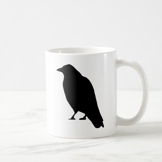 Mug Silhouette de corneille (Droite)
