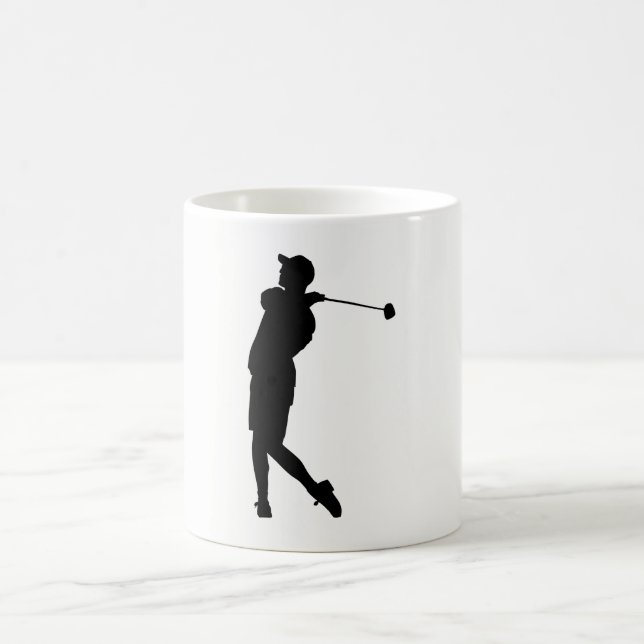Mug Silhouette de Golfer (Centre)