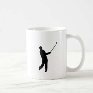 Mug Silhouette de Golfer