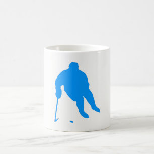 Mug Silhouette de hockey