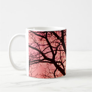 Mug Silhouette de l'Arbre Soudé du soir