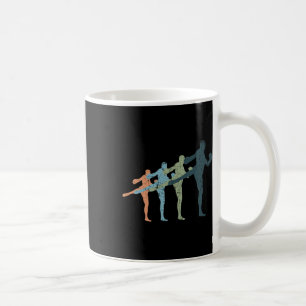 Mug Silhouette de maman et papa sportifs - Kickboxing
