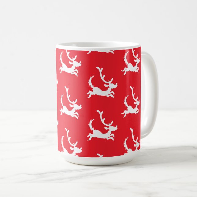 Mug Silhouette de Max le renne (Devant droit)