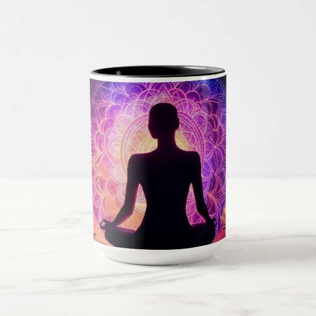 Mug Silhouette de Méditation (Centre)