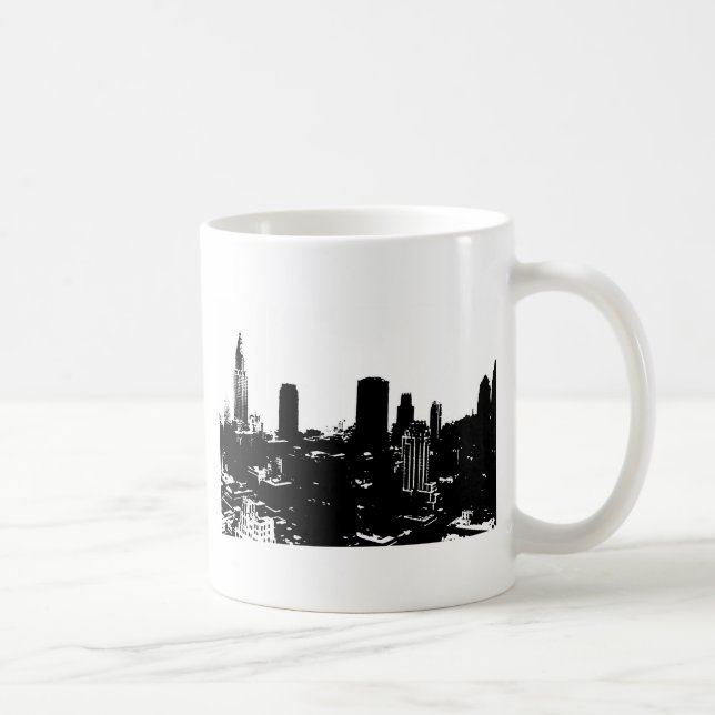Mug Silhouette de New York (Droite)