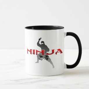Mug Silhouette de Ninja