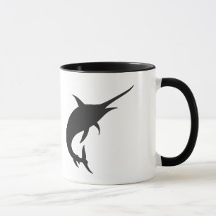 Mug Silhouette de poisson marlin - Choisir la couleur