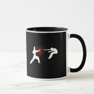 Mug Silhouette d'énergie d'arts martiaux