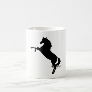 Mug Silhouette du cheval arabe