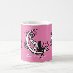 Mug Silhouette Fée Lune Thunder_Cove
