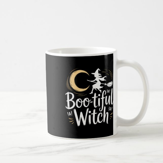 Mug Silhouette Halloween sorcière de la sorcière (Droite)