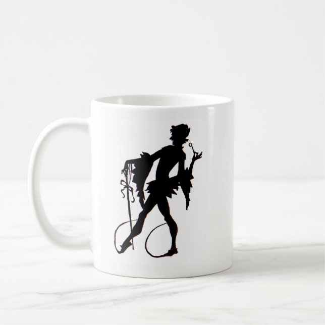 Mug Silhouette magicienne des années 1920 (Gauche)