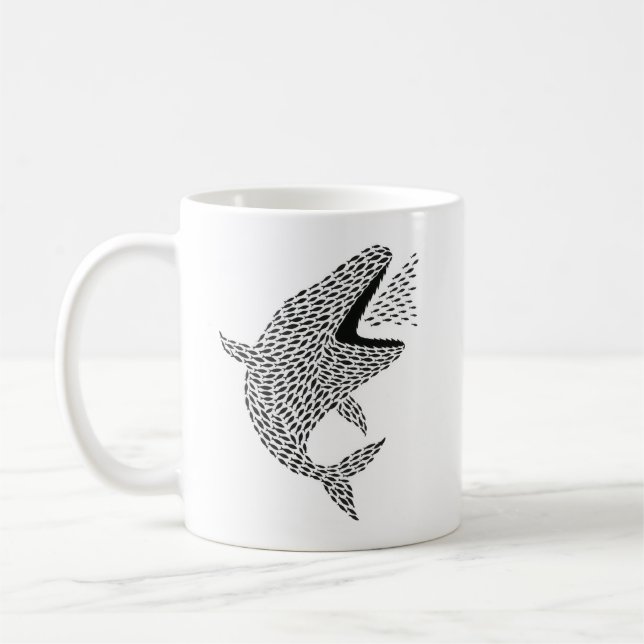 Mug Silhouette Orca (Gauche)