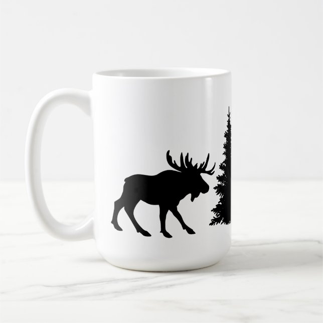 Mug Silhouette orignale et arboretaire (Gauche)