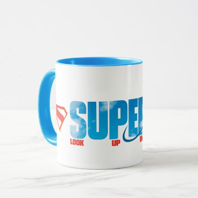 Mug Silhouette Superman Skybound (Devant gauche)