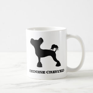 Mug Silhouettes Chien Chinois Crêché Cresties Cresties