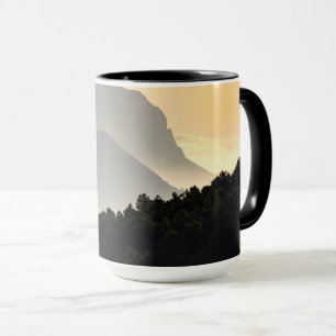 Mug Silhouettes des montagnes