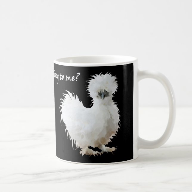 Mug Silkie idiot avec attitude (Droite)