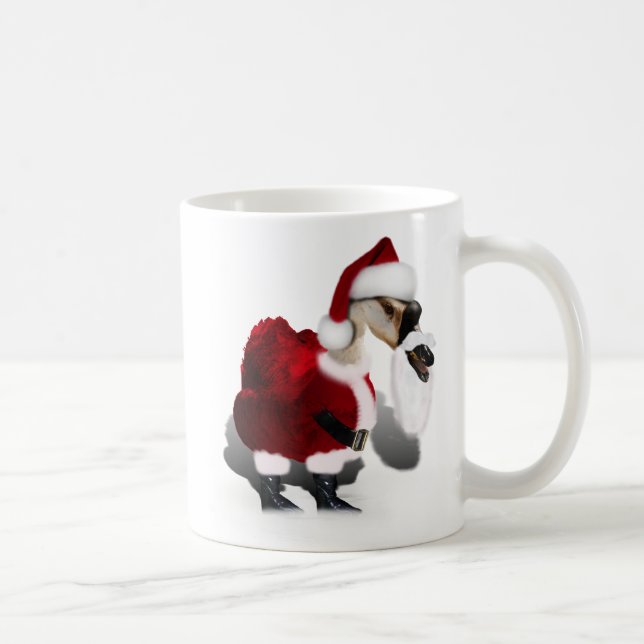 Mug Silly Père Noël Goose - Un Noël en ligne (Droite)