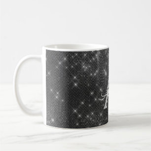 Mug Silver Sparkmer Monogramme Nom et initiale