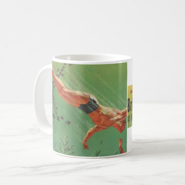 Mug Silver Springs, FL brochure vintage (Devant gauche)