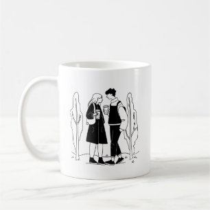 Mug Simple Amour Simplicité Café Couple Beau