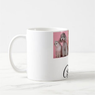 Mug Simple animal coloré ajoutez nom photo personnalis