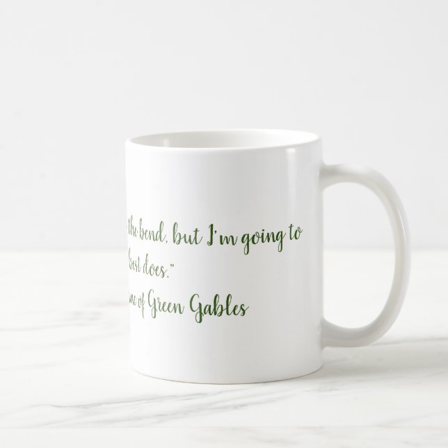 Mug Simple Anne de pignons verts (Droite)