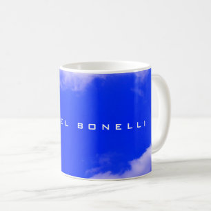 Mug Simple Ciel bleu clair minimaliste Moderne Votre n