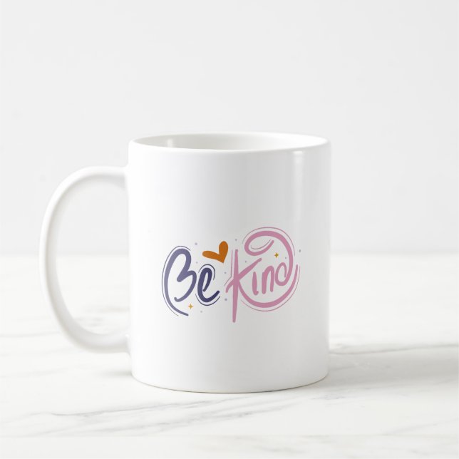 Mug Simple Citation Inspirante Pastel De Soi (Gauche)
