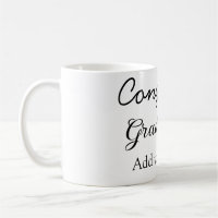 Simple congratulation graduation add your