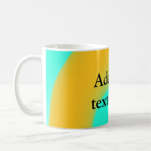 Mug Simple coulée de marbre acrylique ajoutez votre te