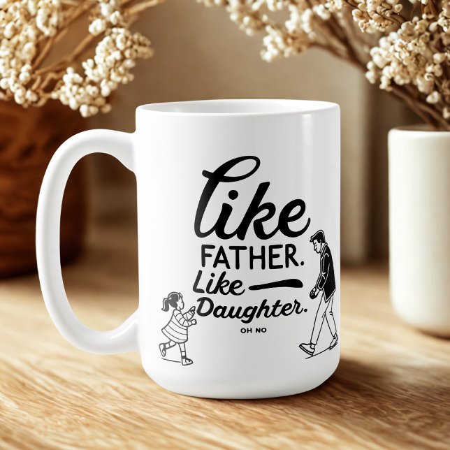 Mug Simple drôle comme père Comme fille (Créateur téléchargé)