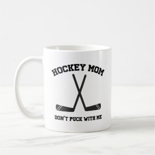 Mug Simple Drôle Maman de Hockey ne pique pas avec moi
