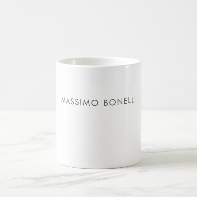 Mug Simple Élégant Moderne  (Centre)