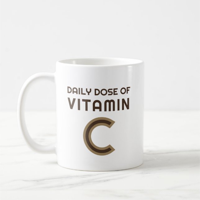 Mug Simple et drôle de citation pun café inspiré (Gauche)
