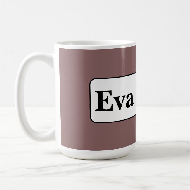 Mug Simple et élégant (Gauche)