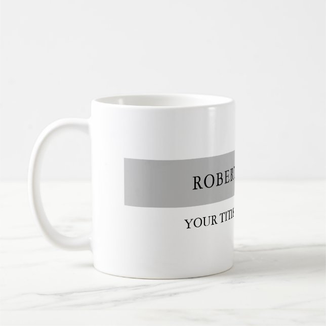 Mug Simple et moderne minimaliste (Gauche)